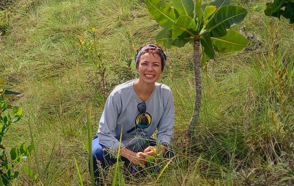 Clau Lizieri, fundadora do Instituto Ciência nas Trilhas